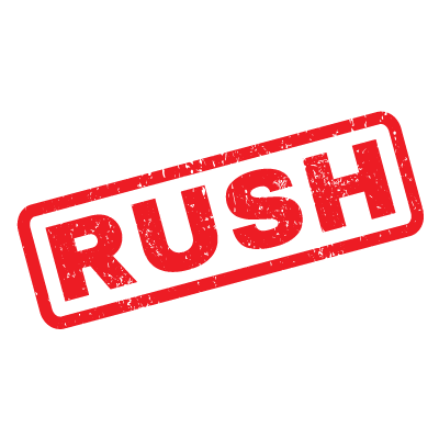 Same Day Rush Fee