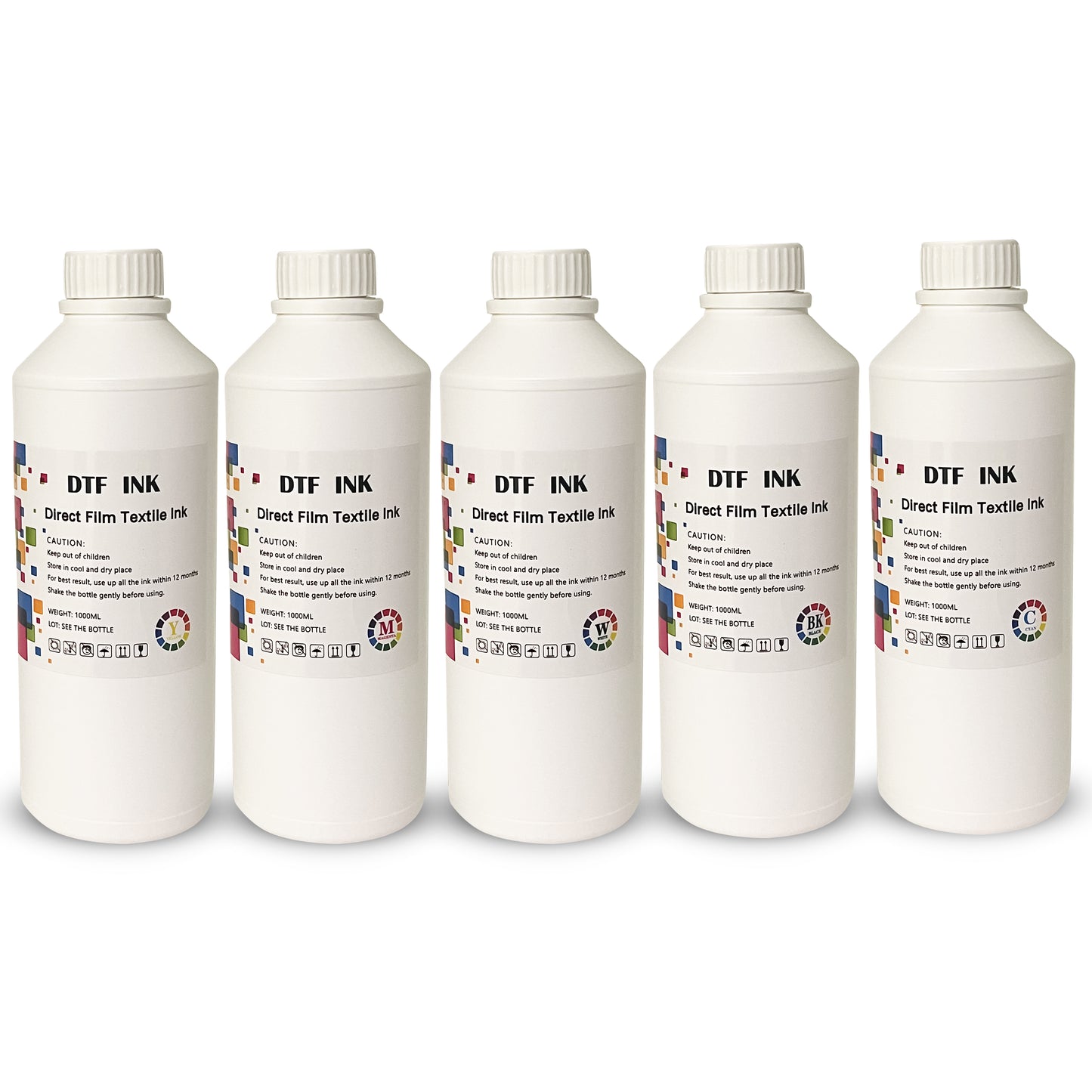 OKAI CMYK+W Ink Bundle