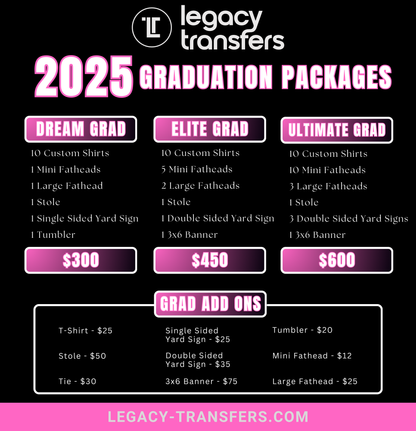 2025 Graduation Packages