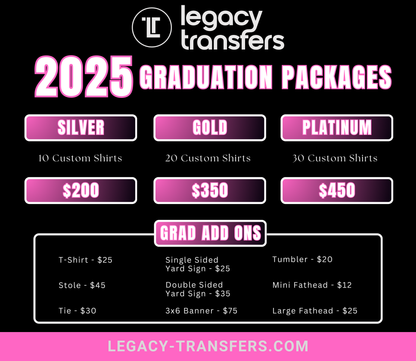 2025 Graduation Packages