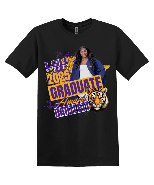 Amani Bartlett's Graduation Shirt