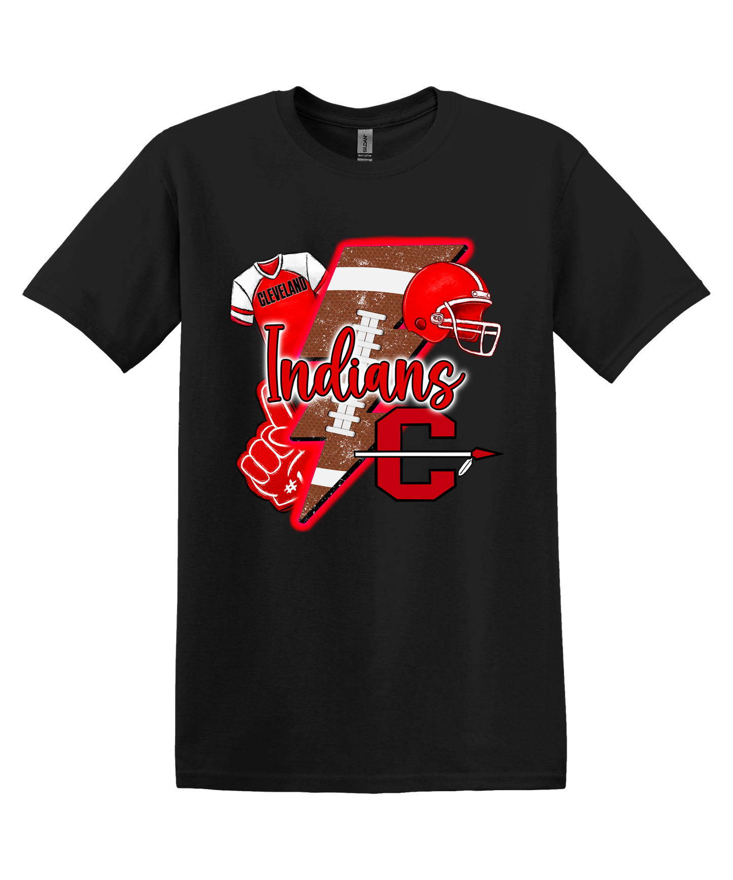 Cleveland Indians Football Youth Shirt