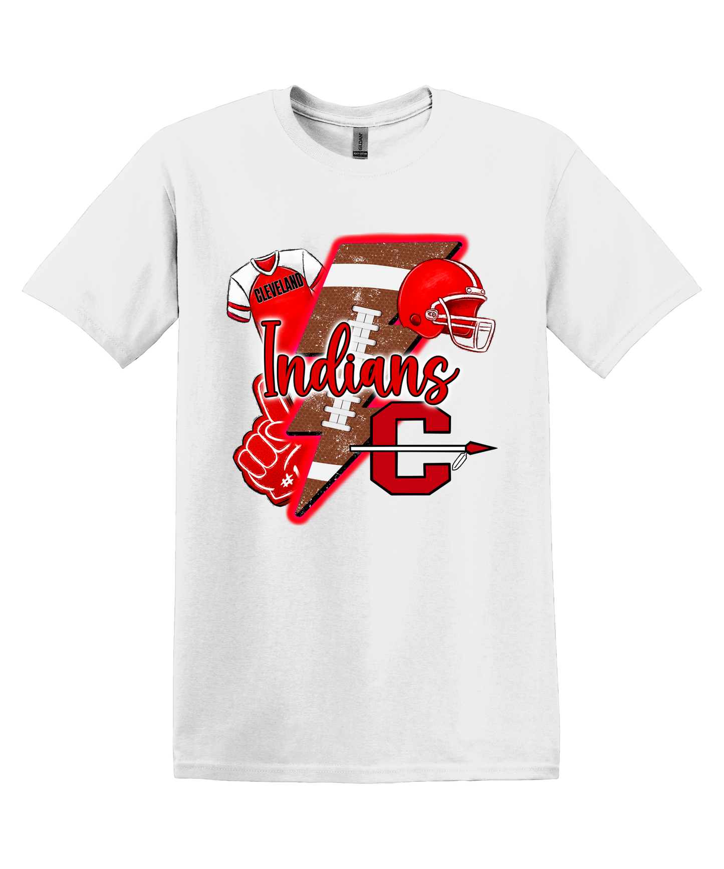 Cleveland Indians Football Youth Shirt