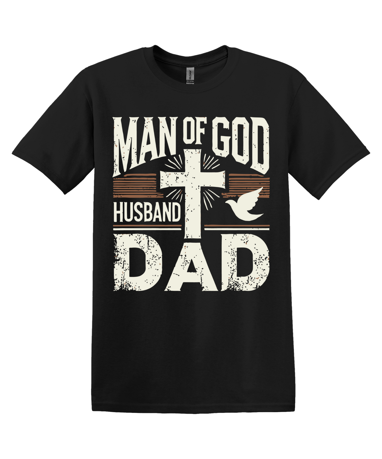 Man of God Husband Dad Shirt