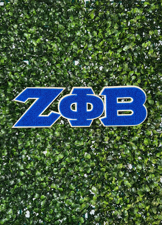 Zeta Phi Beta Patch