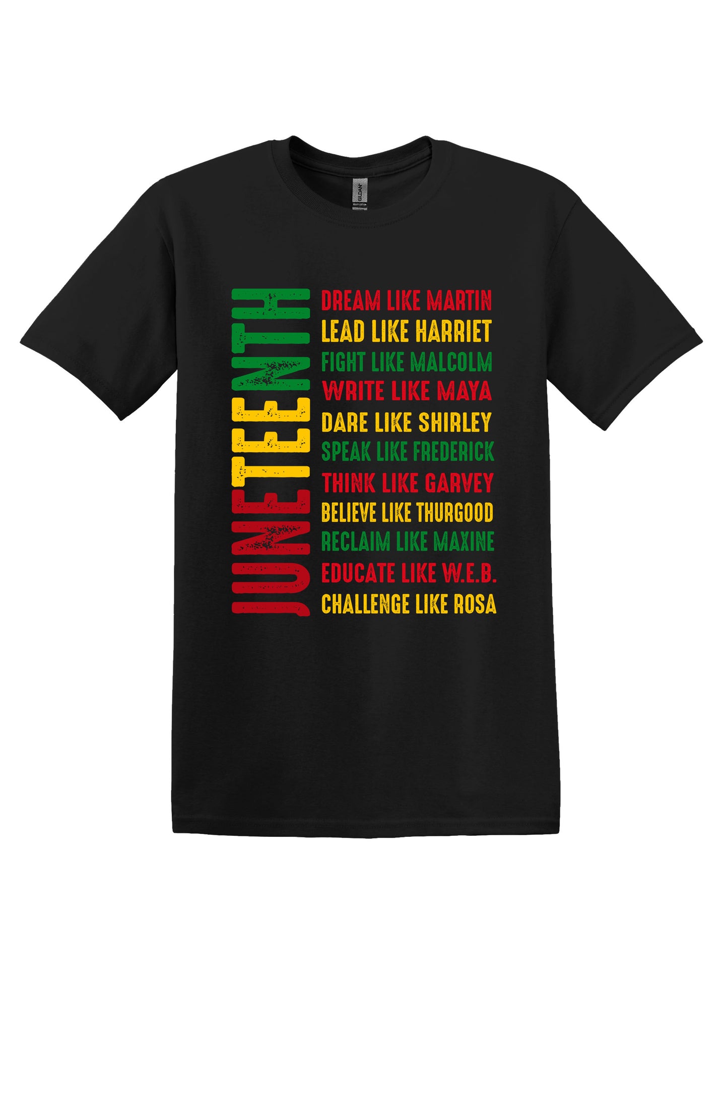 Juneteenth Names Shirt