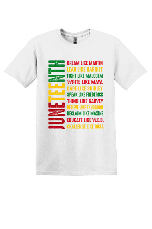 Juneteenth Names Shirt