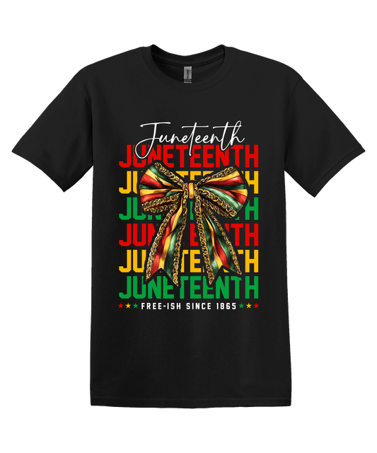 Juneteenth Bow Shirt