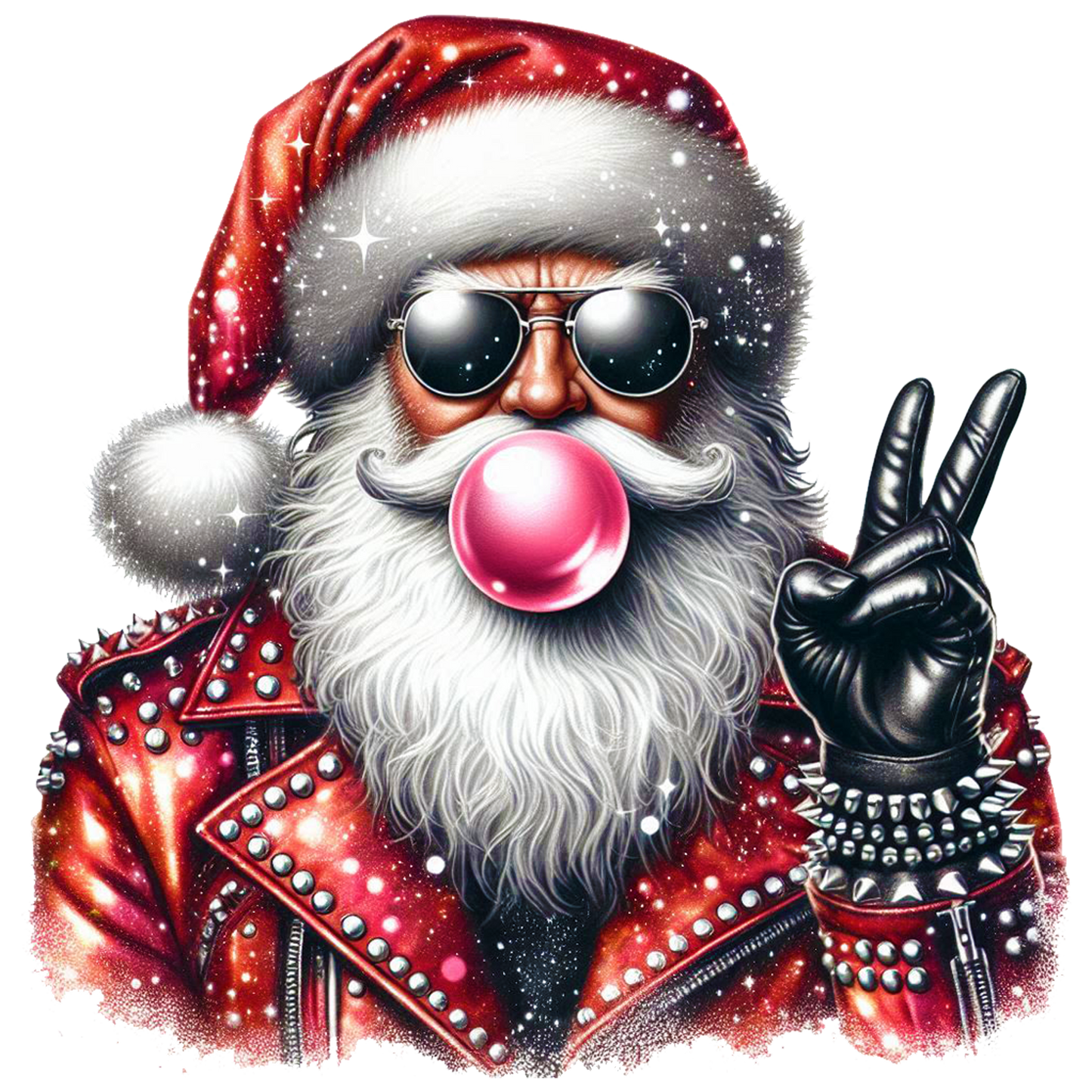 Bubble Gum Santa