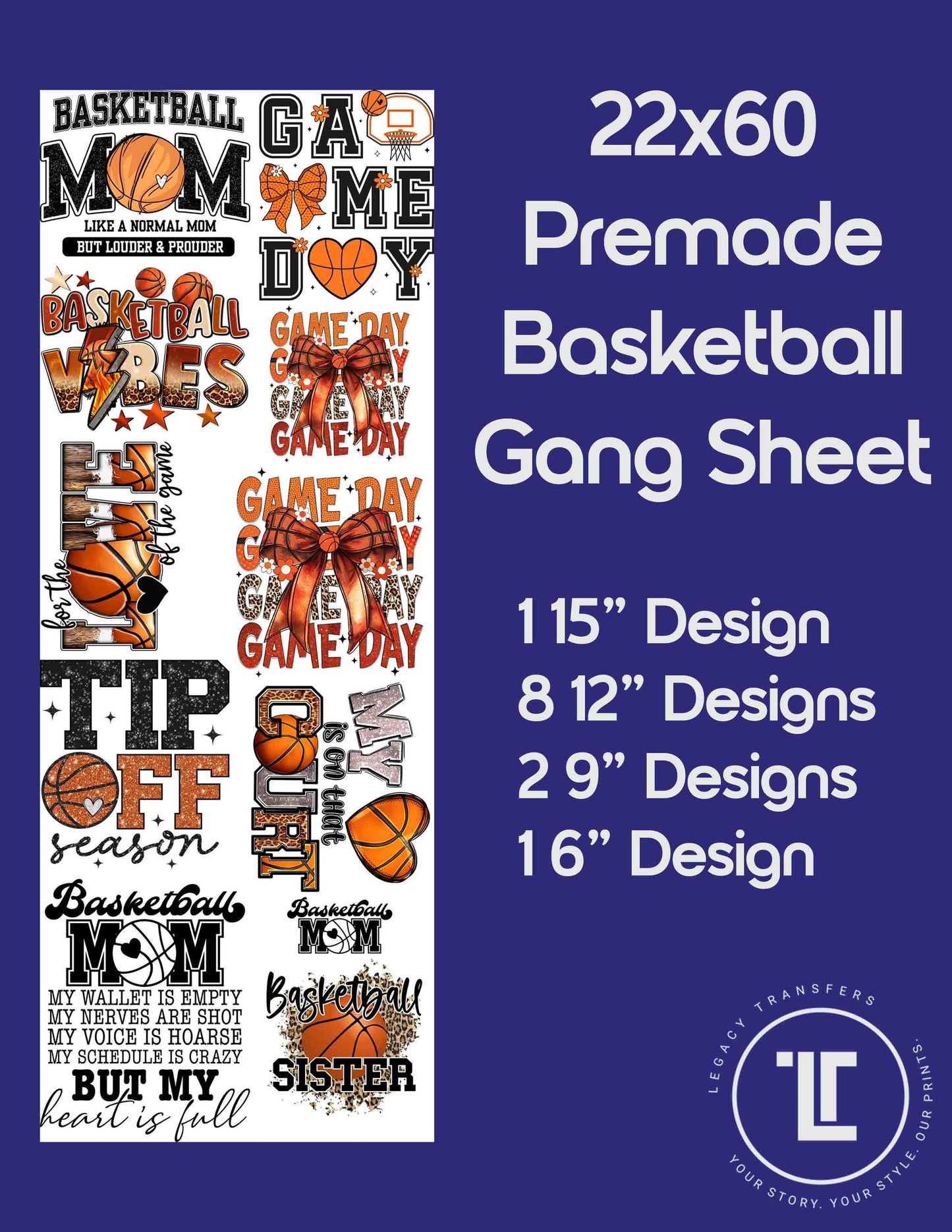 Premade Basketball Gang Sheet 1