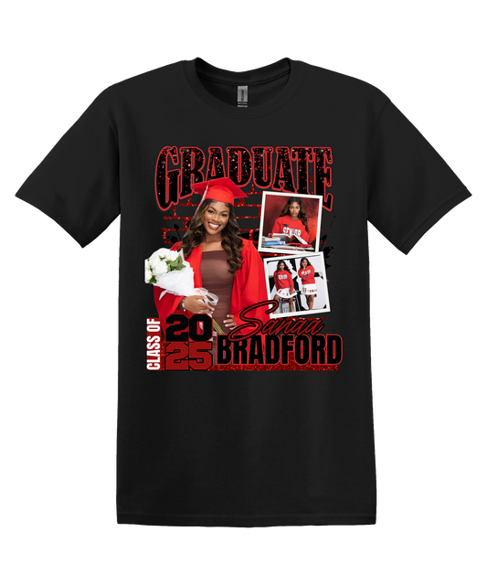 Sanaa Bradford's Graduation Shirt