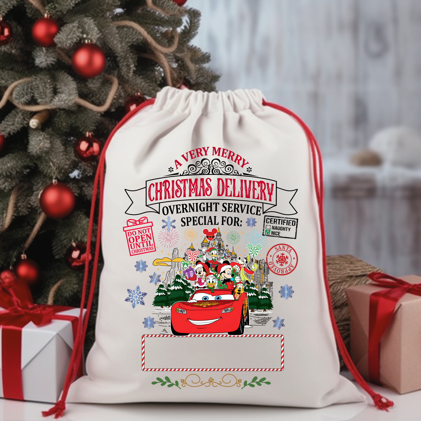 Personalized Santa Sacks - Christmas Delivery