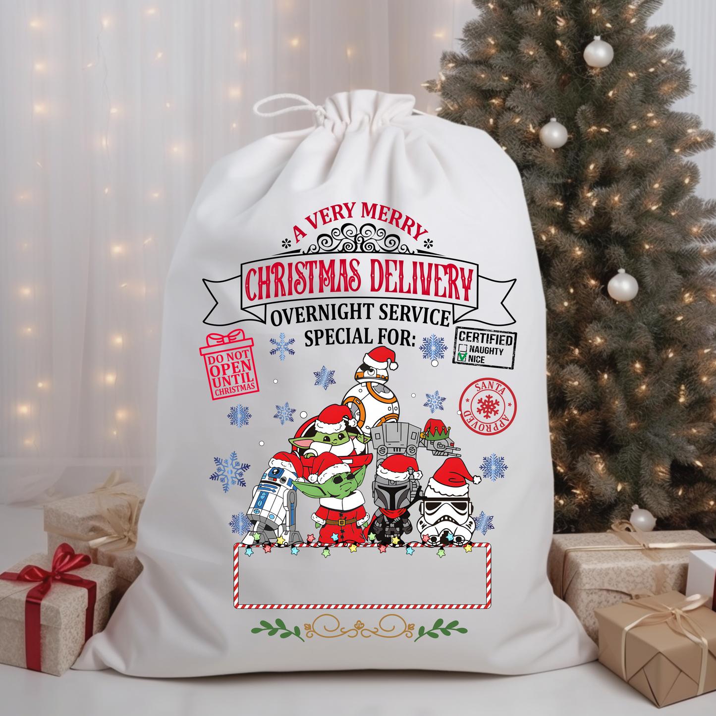 Personalized Santa Sacks - Christmas Delivery