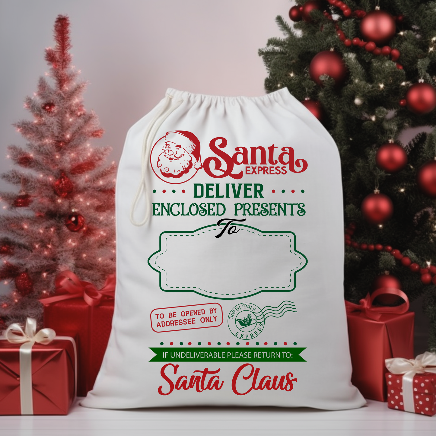 Personalized Santa Sacks